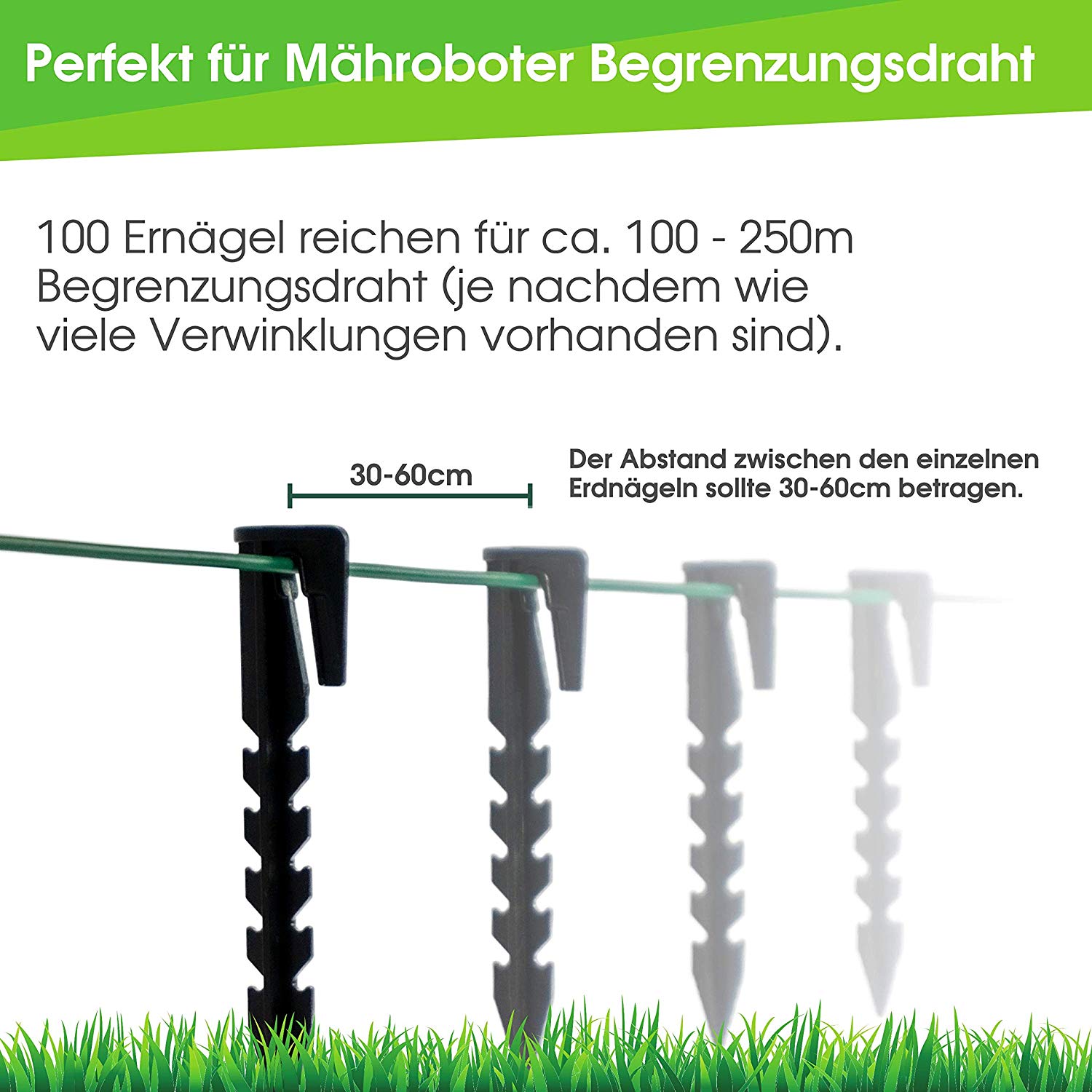 Worx Begrenzungskabel Begrenzungskabel Kabel 250m Für Landroid Worx S M8-12 L15-20 Gardena Begrenzungskabel 250m
